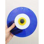 SUME Büyük Boy Cam Nazarlık Nazar Boncuğu Lüks Kalite 20 cm Çap El Işi