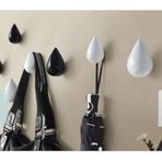 Sumedecor&Design Damla Şekilli Tek Duvar Askılık Modern Dekor Askı Duvar Süsü beyaz