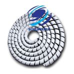 SUMERGROUP Kablo Toplayıcı Spiral Kalın 20 Mm Rulo Gri 50 Mt