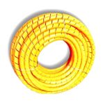 SUMERGROUP Kablo Toplayıcı Spirali - Sarı Renk- 10 mm 100 M