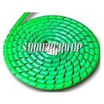 SUMERGROUP Plastik Boru Hortum Kablo Koruma Sistemleri 10MM KORUYUCU SPİRAL YEŞİL 100 METRE