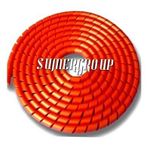 SUMERGROUP Plastik Boru Hortum Kablo Koruma Sistemleri 10MM TOPLAMA SPİRAL 100 METRE (KIRMIZI)