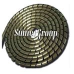 SUMERGROUP Plastik Boru Hortum Kablo Koruma Sistemleri 10MM TOPLAMA SPİRAL SİYAH 100 METRE