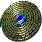 SUMERGROUP Plastik Boru Hortum Kablo Koruma Sistemleri 32MM TOPLAMA SPİRALİ SİYAH 25 METRE