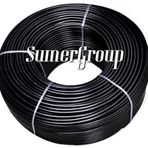 SUMERGROUP Plastik Boru Hortum Kablo Koruma Sistemleri 5X8MM POLİETİLEN PE PNOMATİK 100 METRE (SİYAH)
