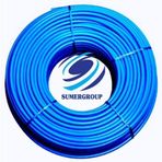 SUMERGROUP Plastik Boru Hortum Kablo Koruma Sistemleri 7x10MM POLİETİLEN PE PNOMATİK 100 METRE (MAVİ)