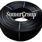 SUMERGROUP Plastik Boru Hortum Kablo Koruma Sistemleri 7x10MM POLİETİLEN PE PNOMATİK 100 METRE (SİYAH)