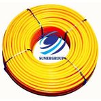 SUMERGROUP Plastik Boru Hortum Kablo Koruma Sistemleri 8X10MM POLİETİLEN PE PNOMATİK 100METRE (SARI)