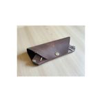 sumerianwallet Crazy Deri Kahverengi Gözlük Kılıfı (anahtarlık Hediye) Kahverengi