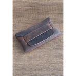 sumerianwallet Minimalist Deri Kartlık (RFİD Kart Koruma Hediye) Kahverengi