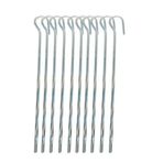 Summit Corkscrew Pegs 17 cm Tirbuşon 10'lu Çadır Kazığı