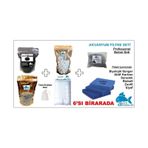 Sump Ve Dış Filtre Malzeme Bakım Seti, Seramik, Elyaf, Karbon, Zeolit, Sünger, Bioball