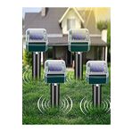 Sumptuous Güneş Enerjili Ultrasonic Köstebek Fare Yılan ve Haşere Kovucu