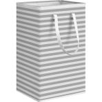 Sumsool 75L Büyük Çamaşır Sepeti Katlanabilir Oyuncak Saklama Çantası - Gri (Yurt Dışından) - 1,7 lt