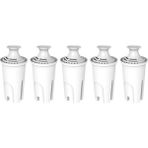 Sumsool Brita Sürahilere Uyumlu Standart Su Filtresi, Dispenserler, 5 Adet (Yurt Dışından)