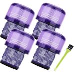 Sumsool Dyson V11 SV14 Cyclone Absolute Animal Total Cleaner Için 4 Adet Filtre (Yurt Dışından)
