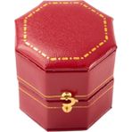 Sumsool Mini Sekizgen Pu Deri Vintage Takı Ekran Yüzük Kutusu Kırmızı (Yurt Dışından) - 21 ml