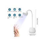 SUN 24 Watt Uv Led Oje ve Jel Kurutucu Masaüstü Çiçek Model
