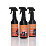 SUN & CLOUD Hızlı Cila Seramik Katkılı -Demir Tozu-Detay Temizleyici Avantajlı 3'lü Set 500 ml x 3 1500 ml