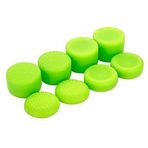 Sun Dream PS5, PS4, PS3, Switch Pro, Xbox one, Xbox 360, Wii U, PS2 Controller Analog Çubuk Thumbsticks Joystick Cap Kauçuk Kapak Silikon Başparmak Kavrama Kapağı Joystick Thumbstick Değiştirme (8'li Paket)