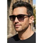 sun factory UV400 Polarize Siyah Erkek Güneş Gözlüğü 1320 C0101 - Esnek ve Dayanıklı Çerçeve