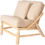 Sun Kolçaksız Teklı Koltuk Natural - Naturel