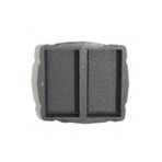 Sun Pigments Plastik Parke Taşı Kalıbı Tekli Antik Dikdörtgen 4,5cm (10 Ad)