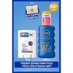 SUN SPF50 Güneş Koruyucu Kore Stick Yüz Kremi 15gr, Nemlendirici Vücut Spreyi, Plaj Çantası Hediye