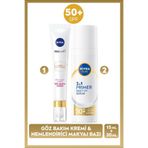 SUN SPF50 Güneş Koruyucu Nemlendirici Makyaj Bazı 30ml ve Luminous630 Koyu Halka Karşıtı Göz Kremi