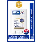 SUN SPF50 Yüksek Güneş Korumalı Stick Yüz Güneş Kremi 15 gr,Hassas Yüz Bölgeleri,Kokusuz Formül