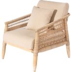 Sun Tekli Koltuk Natural - Naturel