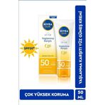 Sun Yaşlanma Karşıtı Yüz Kremi 50ml, Spf50, Yüksek Güneş Koruyucu, Kırışıklık Görünümü Engelleyici