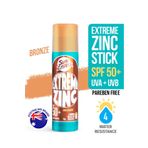 Sun Zapper Extreme Çinko Stick Bronz Güneş Kremi SPF50+ Sporcu 15g