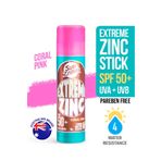 Sun Zapper Extreme Çinko Stick Mercan Pembe Güneş Kremi SPF50+ Sporcu 15g