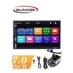 SUNASK Sn-7006 7 Inc Araba Oto Teyp Geri Görüş Park Kamera Bluetooth-mp5-mp3 Usb Sd Kart Radyo Sn-73