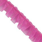 Sunbe Shine Dantel İplik Kurdele Dantel Bant Süsleme Aplike Motif Trim Süsleme Bebek Etek Giysileri Süslenmiş 10 yards (pembe 1)