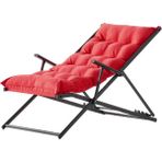 Sunbed Katlanır Şezlong - Pg - Kırmızı