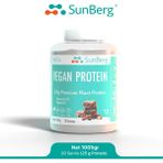 Sunberg Vegan Protein Çikolata Aromalı 30 Porsiyon 25 G Bezelye Ve Pirinç Proteini Türkiye Menşeli