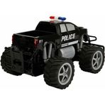 Suncon 1:18 Uzaktan Kumandalı Jumbo Wheels Pickup USB Şarjlı Işıklı Polis Arabası