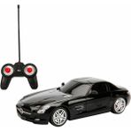 Suncon 1:24 Mercedes Benz Sls Amg Işıklı Uzaktan Kumandalı Araba - Siyah Araba