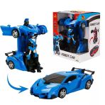 Suncon Robota Dönüşebilen Kumandalı Araba 43288 Mavi