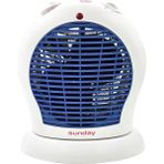 SUNDAY Fanlı Isıtıcı Oval Fan Fanlı Isıtıcı Sıcak - Soğuk 2000W Termostatlı - 2000 W