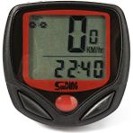 Sunding SD-548B Su Geçirmez LCD Ekran Dijital Km Hız Sayacı - Siyah