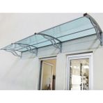 Sundurmagross TF Delux Seri 1.12 120x100 Yeşil 3 mm Solid Levha Alüminyum Ayaklı Sundurma