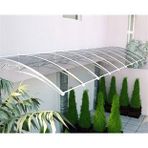 Sundurmagross TF Prolüx Seri 15.15 150x150 Gri 3 mm Solid Levha Alüminyum Ayaklı Sundurma