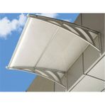 Sundurmagross Transpaforza TF STD 1.12 360x100 Beyaz 3 mm Solid Levha Kapı Üstü Sundurma
