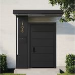 Sundurmagross Vera Mono Left 200x90 cm Ledli Posta Kutulu Alüminyum Işıklı Sundurma