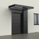 Sundurmagross Vera Viela Mono Right 200x90 cm Ledli Posta Kutulu Alüminyum Işıklı Sundurma