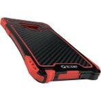 Sunfay Not 9 Karbon Fiber Kırmızı Telefon Kılıfı