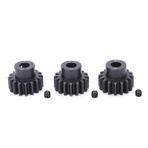 SUNFECILI 3 adet M1.5 Pinyon Motor Dişli, 16T 8mm Mil Çelik Dişli, Güçlü Uyumluluk Motor, Basit Tasarım Motor, Hafif ve Kompakt Motor, 1/6 1/5 RC Araba Fırçasız Motor için Taşıması ve Kullanımı Kolay Motor
